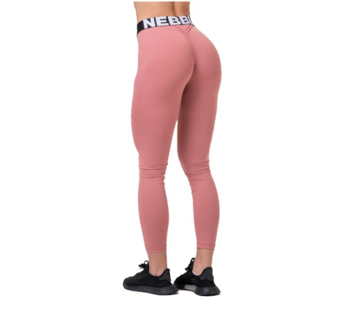 Жіночі легінси середньої посадки Nebbia Squat Hero Scrunch Butt 571 - розмір M/рожевий Жіночі легінси середньої посадки Nebbia Squat Hero Scrunch Butt 571 - розмір M/рожевий