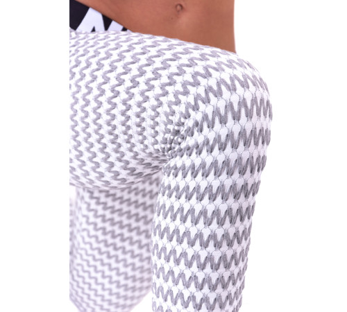 Жіночі легінси Nebbia Boho Style 3D pattern 658 - розмір S / світло-сірий Жіночі легінси Nebbia Boho Style 3D pattern 658 - розмір S / світло-сірий