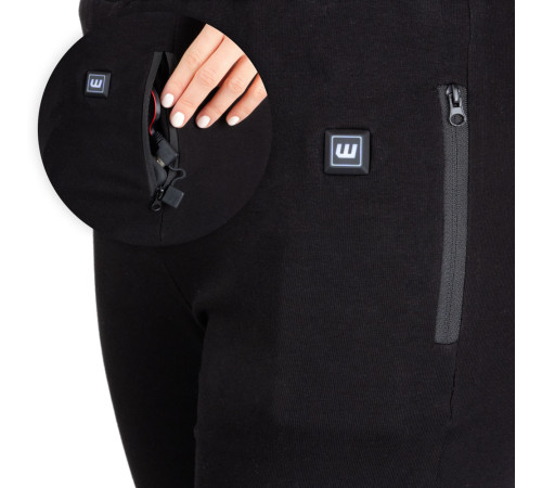 Жіночі штани з підігрівом W-TEC Insupants Lady - чорний/XL Жіночі штани з підігрівом W-TEC Insupants Lady - чорний/XL