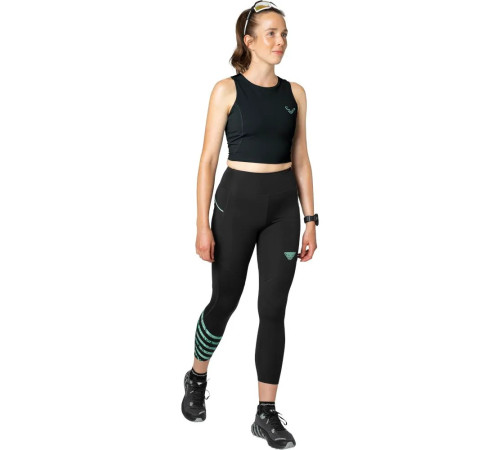 Штани жіночі Dynafit TRAIL 7/8 TIGHTS W 71919 0911 - XS - чорні