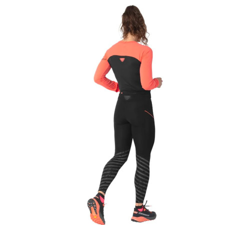 Штани жіночі Dynafit TRAIL REFLECTIVE TIGHTS W 71991 0910 розмір M - чорні