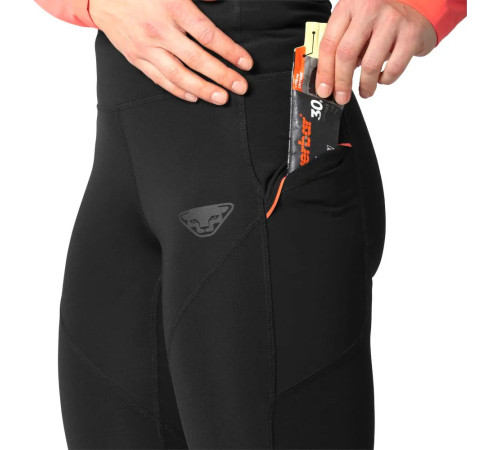 Штани жіночі Dynafit TRAIL REFLECTIVE TIGHTS W 71991 0910 розмір M - чорні