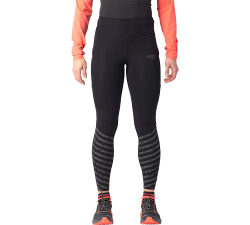 Штани жіночі Dynafit TRAIL REFLECTIVE TIGHTS W 71991 0910 розмір M - чорні