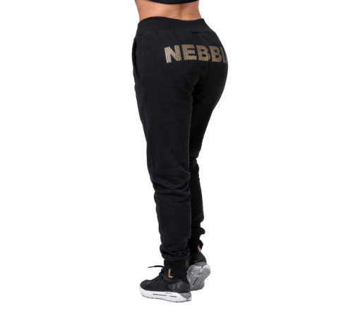 Жіночі спортивні штани Nebbia Gold Classic 826 - чорний/XS Жіночі спортивні штани Nebbia Gold Classic 826 - чорний/XS