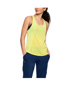 Жіноча майка Under Armour Threadborne Fashion - XL - жовта