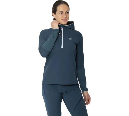 Флісова кофта жіноча 2117 Gyljen Hoodie W 7916916 розмір L - темно-синя