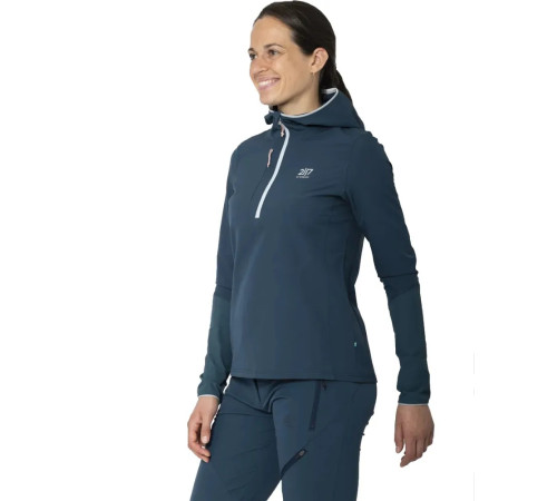 Флісова кофта жіноча 2117 Gyljen Hoodie W 7916916 розмір L - темно-синя