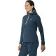 Флісова кофта жіноча 2117 Gyljen Hoodie W 7916916 розмір L - темно-синя
