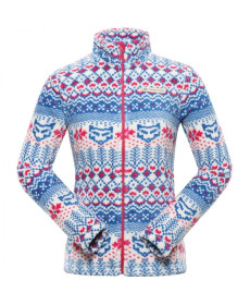Фліс ж Alpine Pro EFLINA LSWB357 412PA - L - рожевий/синій