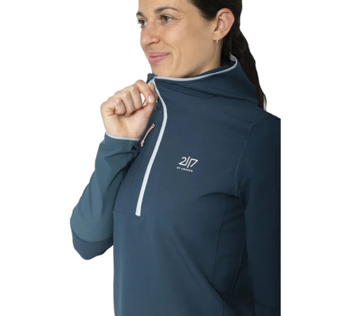Флісова кофта жіноча 2117 Gyljen Hoodie W 7916916 розмрі XL - темно-синя