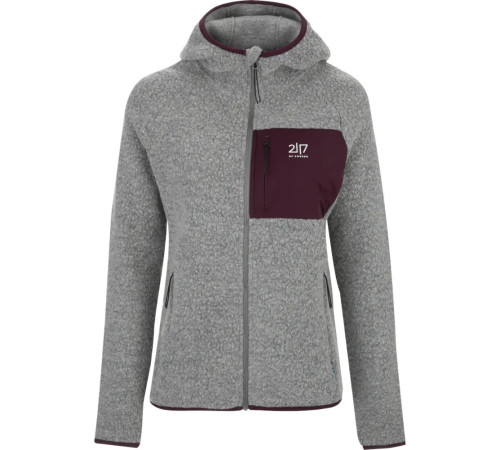 Флісова кофта жіноча 2117 Skord Pile Hoodie D 7914927 розмір M - сіра