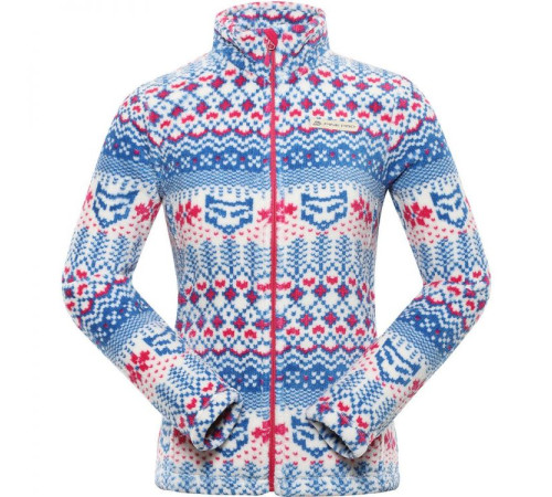 Фліс ж Alpine Pro EFLINA LSWB357 412PA - XS - рожевий/синій Фліс ж Alpine Pro EFLINA LSWB357 412PA - XS - рожевий/синій