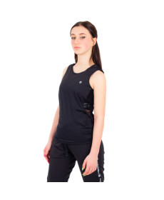 Жіноча спортивна майка inSPORTline Meshtop - XS - чорна
