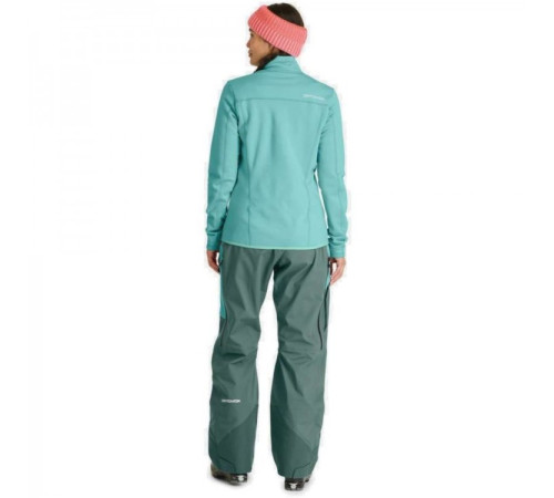 Фліс ж Ortovox FLEECE JACKET W ice waterfall - M - блакитний Фліс ж Ortovox FLEECE JACKET W ice waterfall - M - блакитний