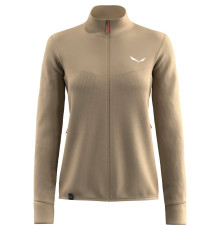 Флісова куртка жіноча Salewa PUEZ WAFFLE HYB PL JACKET W 28860 7180 розмір 44/38 - бежева
