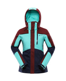 Куртка Alpine Pro Malefa - S - бірюзовий/синій
