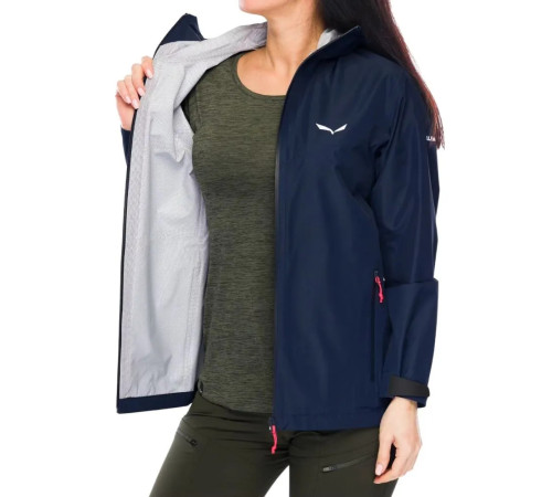 Куртка жіноча Salewa PUEZ (AQUA 4) 2.5L PTX JACKET W 28616 3960 розмір 46/40 - темно-синя