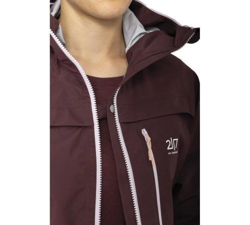 Куртка ж 2117 Ruskola 3L Jacket W 7616905 wine red - M - бордовий