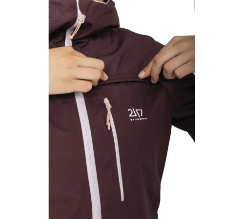 Куртка ж 2117 Ruskola 3L Jacket W 7616905 wine red - M - бордовий