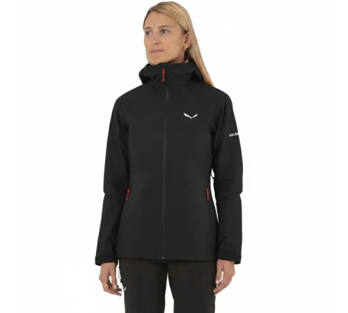 Куртка жіноча Salewa PUEZ (AQUA 4) 2.5L PTX JACKET W 28616 0910 розмір 40/34 - чорна