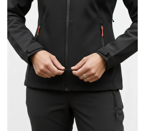 Куртка жіноча Salewa PUEZ (AQUA 4) 2.5L PTX JACKET W 28616 0910 розмір 40/34 - чорна