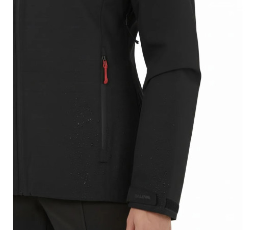 Куртка жіноча Salewa PUEZ (AQUA 4) 2.5L PTX JACKET W 28616 0910 розмір 40/34 - чорна