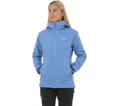 Куртка жіноча Salewa PUEZ (AQUA 4) 2.5L PTX JACKET W 28616 3150 розмір 44/38 - блакитна