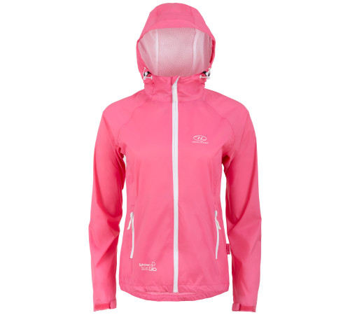 Вітрівка жіноча Highlander Stow & Go Pack Away Rain Jacket 6000 mm Pink M Вітрівка жіноча Highlander Stow & Go Pack Away Rain Jacket 6000 mm Pink M