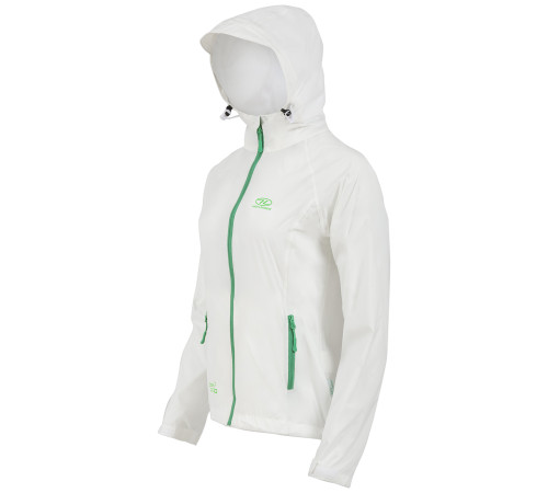 Вітрівка жіноча Highlander Stow & Go Pack Away Rain Jacket 6000 mm White M 