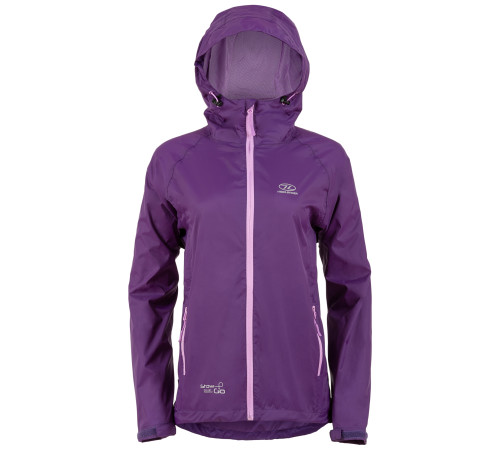 Вітрівка жіноча Highlander Stow & Go Pack Away Rain Jacket 6000 mm Purple XL 