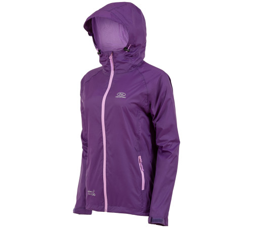 Вітрівка жіноча Highlander Stow & Go Pack Away Rain Jacket 6000 mm Purple XL 