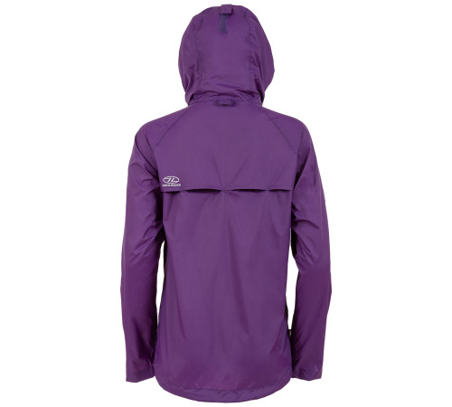 Вітрівка жіноча Highlander Stow & Go Pack Away Rain Jacket 6000 mm Purple XL 