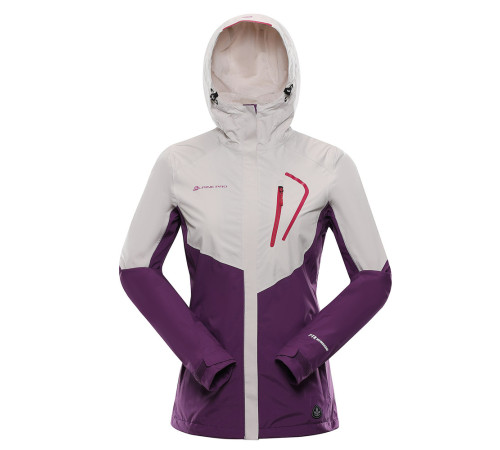 Куртка Alpine Pro Impeca - M - бежевий/фіолетовий