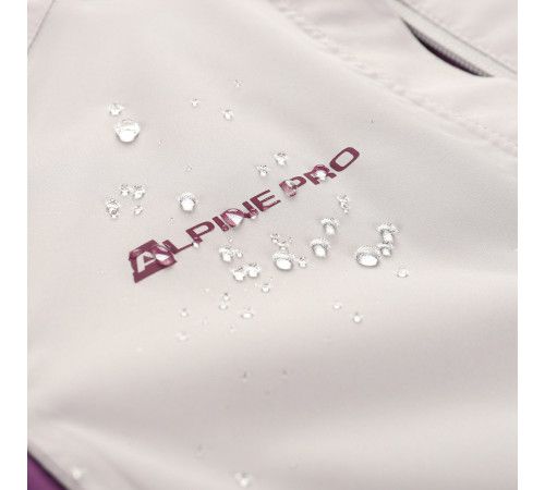 Куртка Alpine Pro Impeca - M - бежевий/фіолетовий