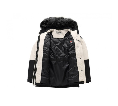 Куртка ж Alpine Pro EGYPA LJCB592 128 - S - бежевий/чорний Куртка ж Alpine Pro EGYPA LJCB592 128 - S - бежевий/чорний