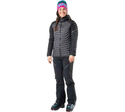 Куртка жіноча Dynafit RADICAL DWN W HOOD JKT 70915 0911 розмір 46/40 - чорно-сіра