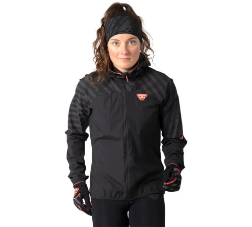 Куртка жіноча Dynafit TRAIL REFLECTIVE WIND JKT W 71985 0911 розмір L - чорна