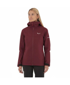 Куртка ж Salewa PUEZ (AQUA 4) 2.5L PTX JACKET W 28616 1570 - 42/36 (S) - бордовий