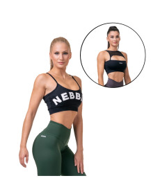 Спортивний бюстгальтер Nebbia Classic Hero 579 - чорний/XS