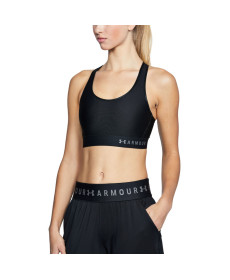 Жіночий спортивний топ Under Armour Mid Keyhole - XS - чорний