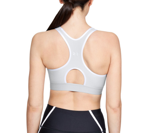 Жіночий спортивний топ Under Armour Mid Keyhole - XS - сірий Жіночий спортивний топ Under Armour Mid Keyhole - XS - сірий