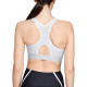 Жіночий спортивний топ Under Armour Mid Keyhole - S - сірий