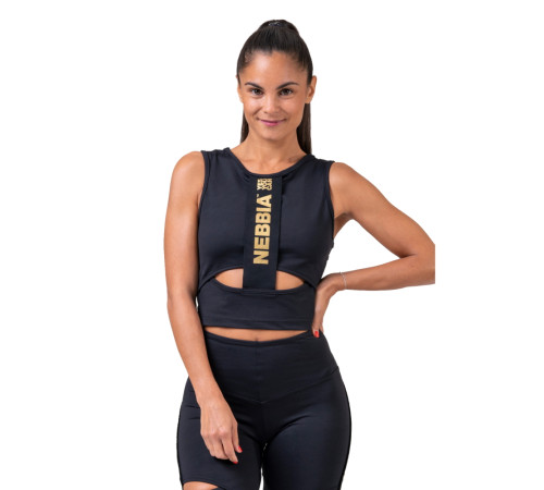 Жіночий топ Nebbia Honey Bunny 822 - XS - чорний Жіночий топ Nebbia Honey Bunny 822 - XS - чорний
