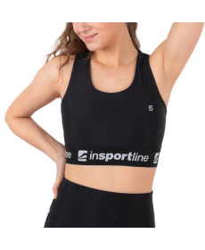 Жіночий спортивний топ inSPORTline Azareta - чорний, M