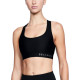Жіночий спортивний бюстгальтер Under Armour Mid Crossback - XS - чорний/графіт