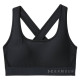 Жіночий спортивний бюстгальтер Under Armour Mid Crossback - XS - чорний/графіт