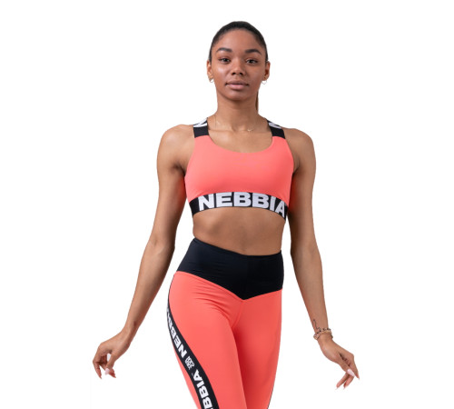 Спортивний бюстгальтер Nebbia Power Your Hero 535 - розмір S/рожевий Спортивний бюстгальтер Nebbia Power Your Hero 535 - розмір S/рожевий