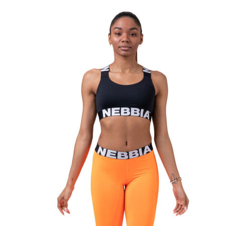 Спортивний бюстгальтер Nebbia Power Your Hero 535 - розмір M/чорний Спортивний бюстгальтер Nebbia Power Your Hero 535 - розмір M/чорний