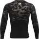 Чоловіча компресійна кофта Under Armour HG Armor Camo Comp LS - чорний камуфляж/XL