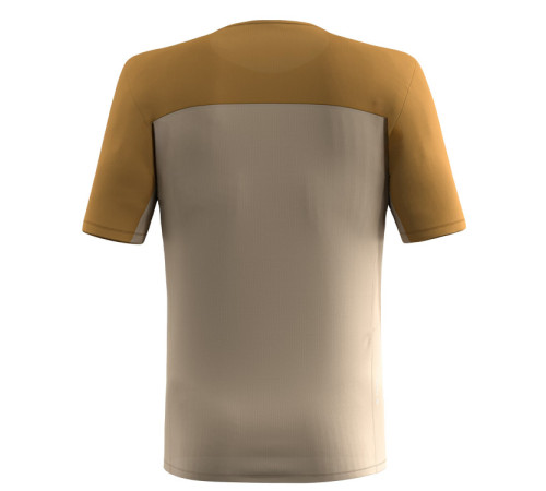 Футболка ч Salewa PUEZ SPORTY DRY M T-SHIRT 28632 7181 - 46/S - жовтий/бежевий